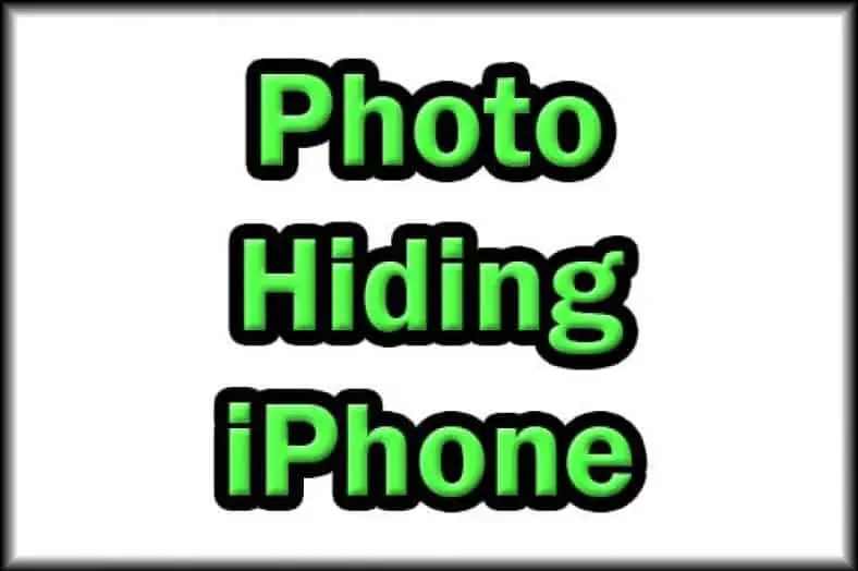 Picture hiding apps for iPhone