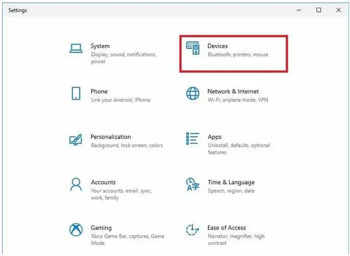 How to set a default printer in Windows 10
