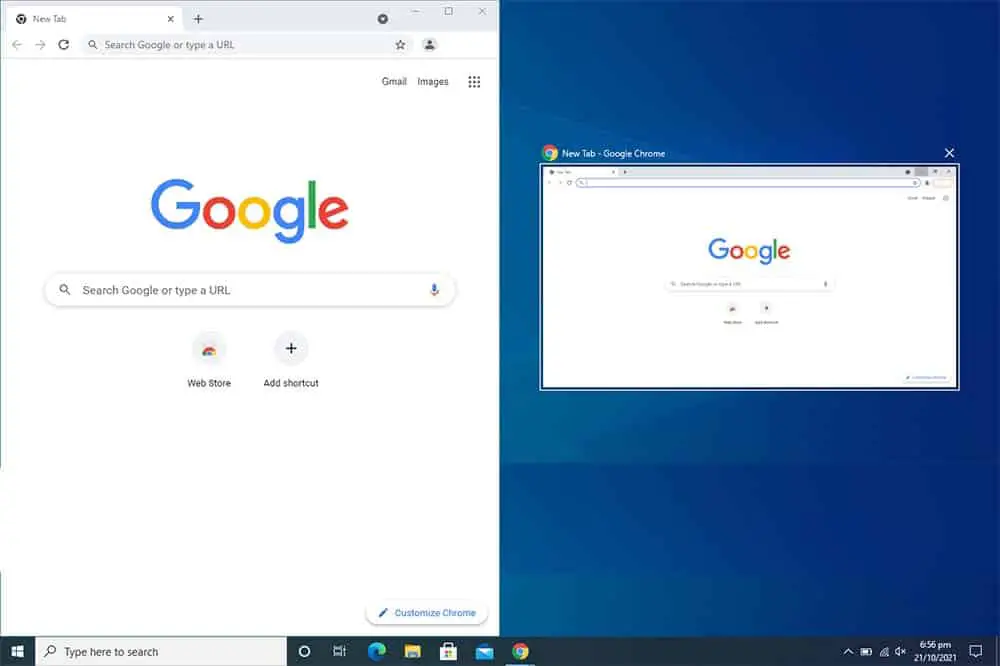 How to split screen in Windows 10